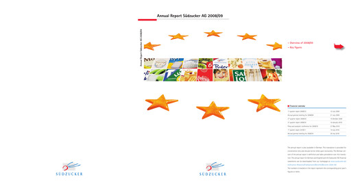 Thumbnail Südzucker Annual Report 2008-2009