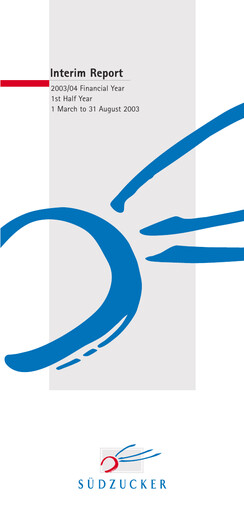 Thumbnail Südzucker Half-year Report 2003-h1