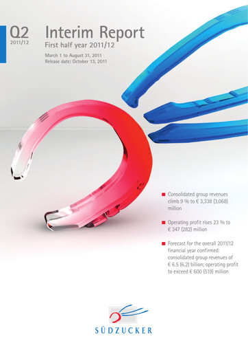 Thumbnail Südzucker Half-year Report 2011-h1