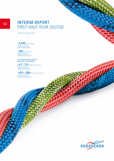 Thumbnail Südzucker Half-year Report 2017-h1
