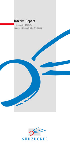 Thumbnail Südzucker Quarterly Report 2003-q1