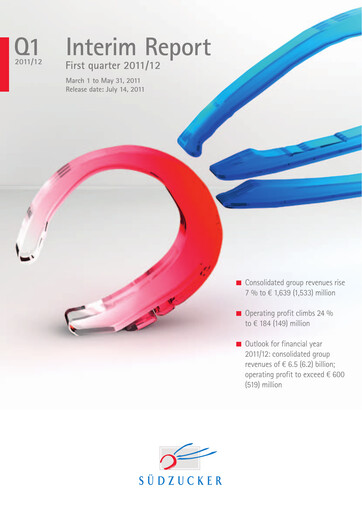 Thumbnail Südzucker Quarterly Report 2011-q1