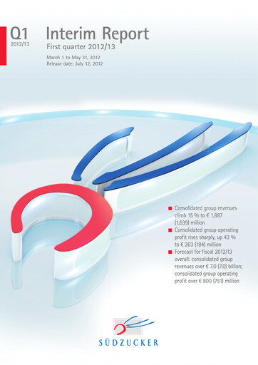 Thumbnail Südzucker Quarterly Report 2012-q1