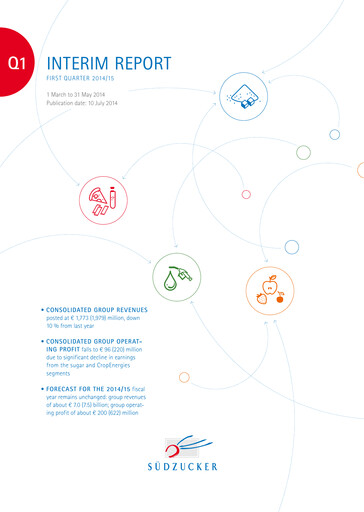 Thumbnail Südzucker Quarterly Report 2014-q1