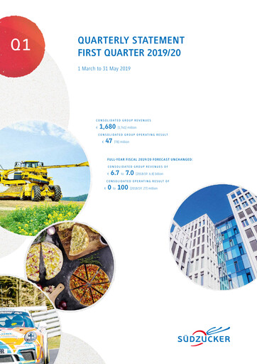 Thumbnail Südzucker Quarterly Report 2019-q1