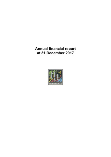 Thumbnail Interpump Group Annual Report 2017