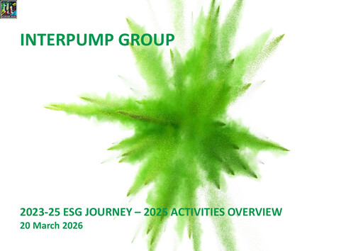 Thumbnail Interpump Group ESG Report 2025