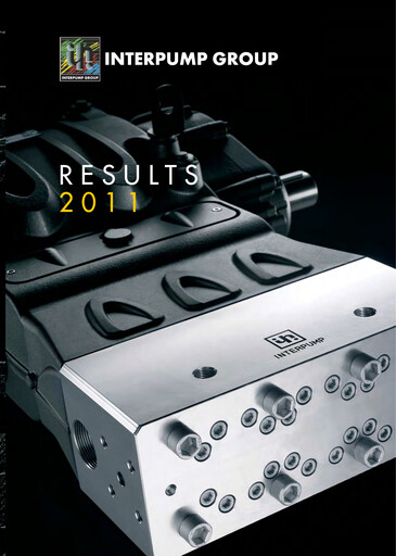 Thumbnail Interpump Group Financial Report 2011