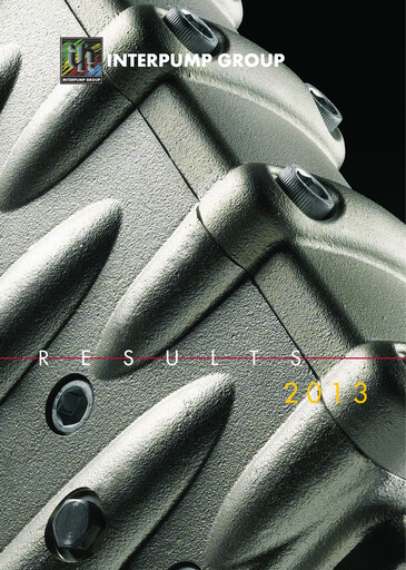 Thumbnail Interpump Group Financial Report 2013