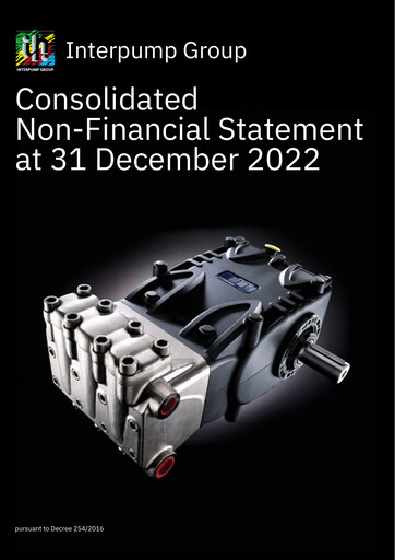 Thumbnail Interpump Group Sustainability Report 2022