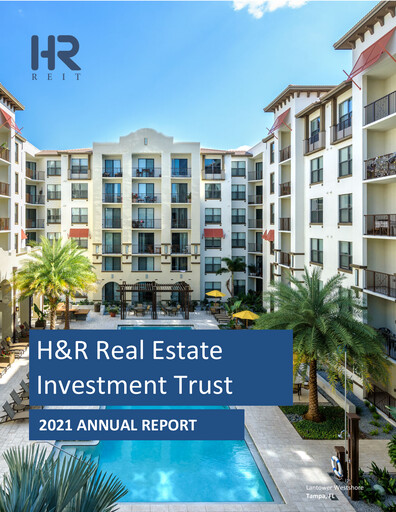 Miniature H&R REIT Rapport annuel 2021