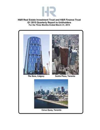 Thumbnail H&R REIT Quarterly Report 2015-q1
