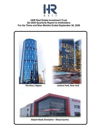 Thumbnail H&R REIT Quarterly Report 2020-q3