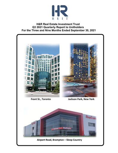 Thumbnail H&R REIT Quarterly Report 2021-q3
