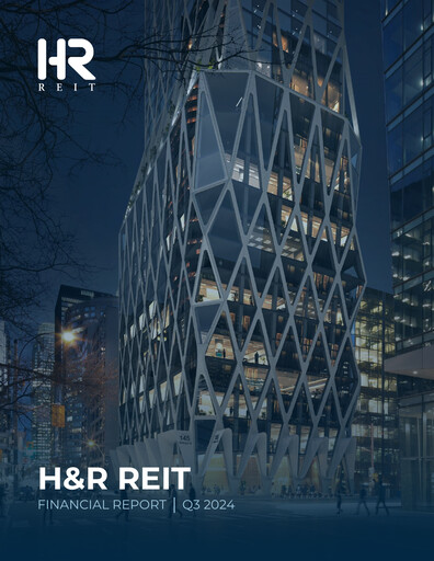 Thumbnail H&R REIT Quarterly Report 2024-q3