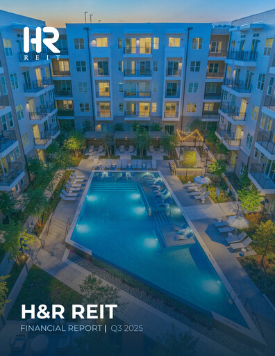 Thumbnail H&R REIT Quarterly Report 2025-q3