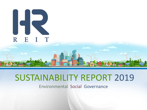 Thumbnail H&R REIT Sustainability Report 2019
