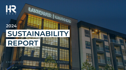 Thumbnail H&R REIT Sustainability Report 2024