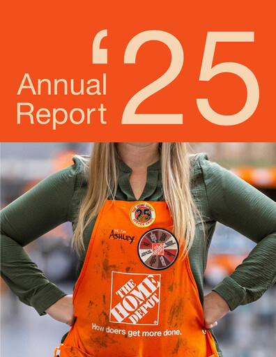 Thumbnail Home Depot Annual Report 2025