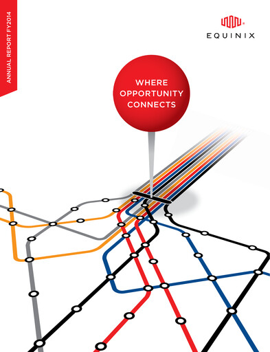Thumbnail Equinix Annual Report fy2014
