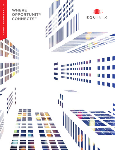 Thumbnail Equinix Annual Report fy2016