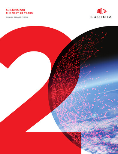 Thumbnail Equinix Annual Report fy2018