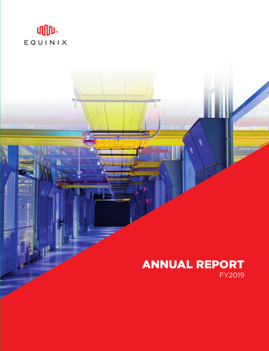 Thumbnail Equinix Annual Report fy2019