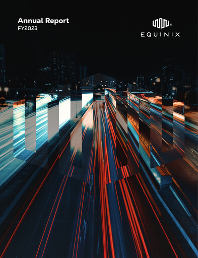 Thumbnail Equinix Annual Report fy2023