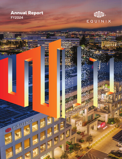 Thumbnail Equinix Annual Report fy2024