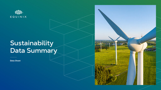Thumbnail Equinix ESG Report 2025
