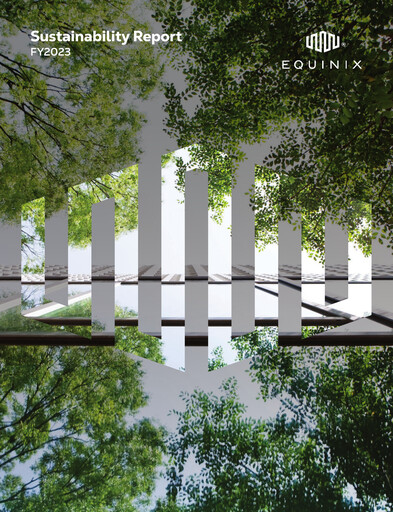 Thumbnail Equinix Sustainability Report fy2023