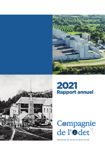 Thumbnail Compagnie de l'Odet Annual Report 2021