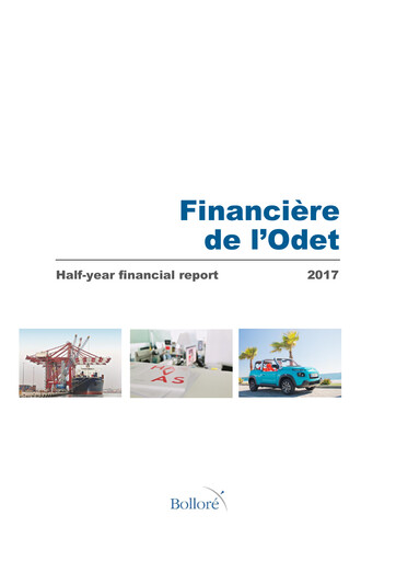 Thumbnail Compagnie de l'Odet Half-year Report 2017-h1