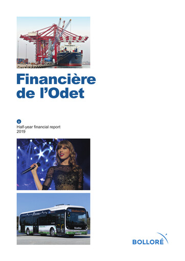 Thumbnail Compagnie de l'Odet Half-year Report 2019-h1