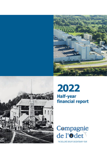 Thumbnail Compagnie de l'Odet Half-year Report 2022-h1