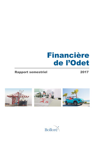 Miniature Compagnie de l'Odet Rapport semestriel 2017-h1