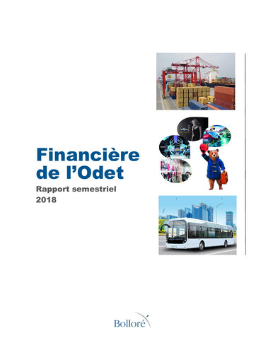 Thumbnail Compagnie de l'Odet Half-year Report 2018-h1