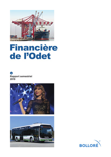 Thumbnail Compagnie de l'Odet Half-year Report 2019-h1