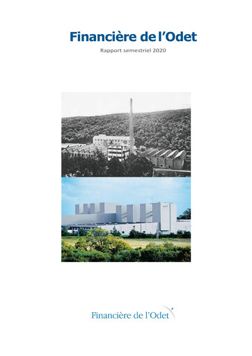 Thumbnail Compagnie de l'Odet Half-year Report 2020-h1