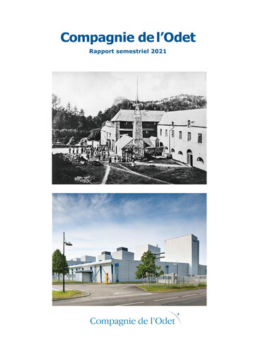 Thumbnail Compagnie de l'Odet Half-year Report 2021-h1