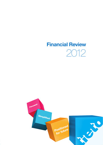 Thumbnail TietoEVRY Annual Report 2012