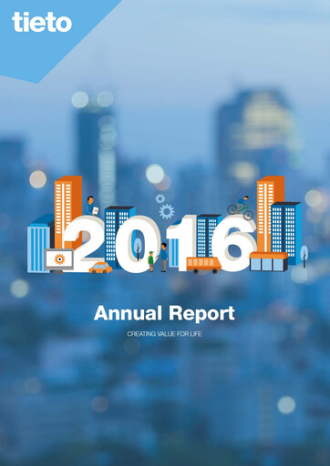 Thumbnail TietoEVRY Annual Report 2016