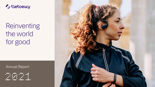 Thumbnail TietoEVRY Annual Report 2021