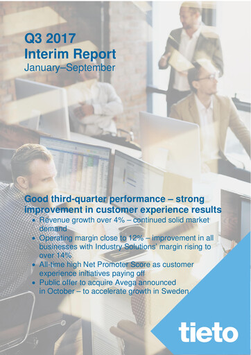 Thumbnail TietoEVRY Quarterly Report 2017-q3
