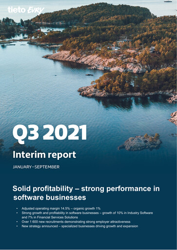 Thumbnail TietoEVRY Quarterly Report 2021-q3