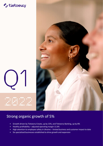 Thumbnail TietoEVRY Quarterly Report 2022-q1