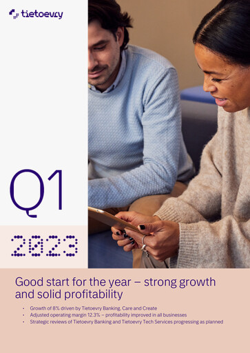 Thumbnail TietoEVRY Quarterly Report 2023-q1