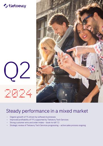 Thumbnail TietoEVRY Quarterly Report 2024-q2