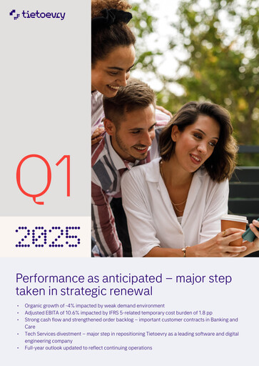 Thumbnail TietoEVRY Quarterly Report 2025-q1