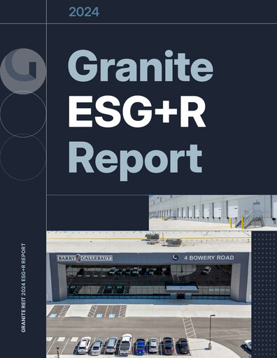 Thumbnail Granite REIT ESG Report 2024